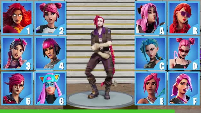 GUESS THE SKIN BY THE HUGGY WUGGY STYLE - FORTNITE CHALLENGE.