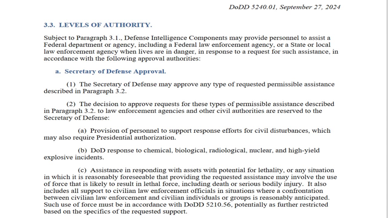 BREAKING! Military Authorized To Target American Citizens!