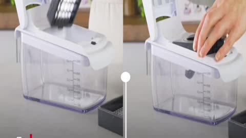 Cool Gadget For Women - Vegetable Chopper Onion Chopper with Container - Pro Food Chopper