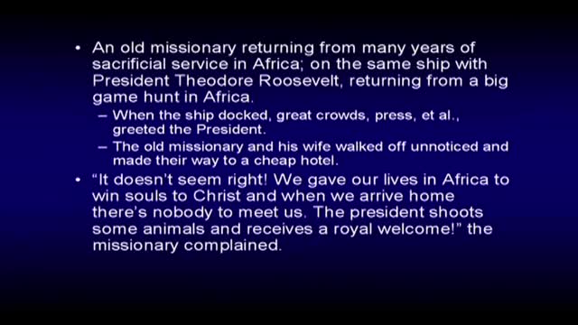 Chuck Missler - Employer-Employee Relationships