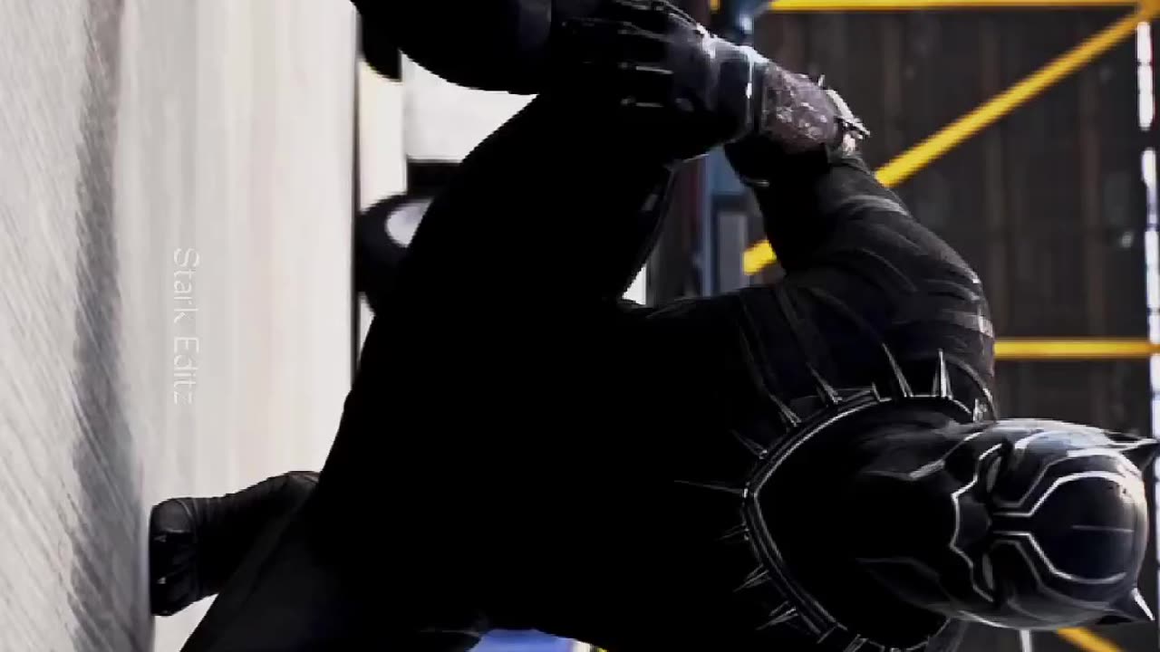 Black panther vs captain america fight