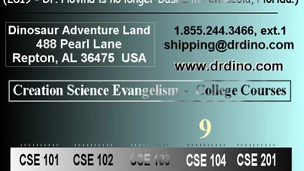 Kent Hovind School of Creation 104 - Class 9