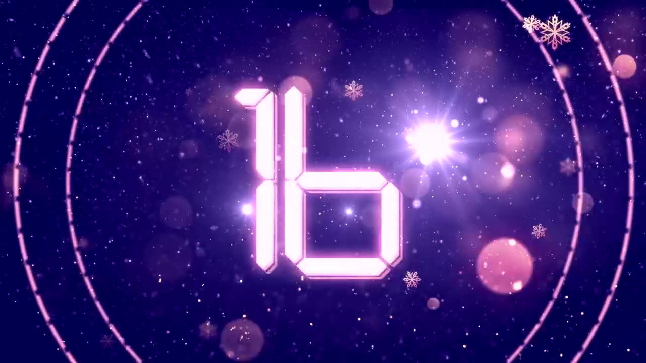 Countdown of December times