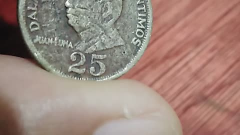 #25centimo Philippines coin