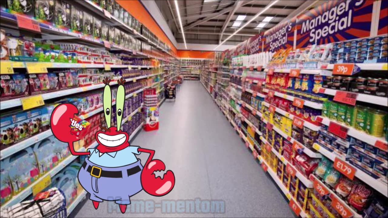 Skittles Meme Mr Krabs and Plankton-Meme Mentom