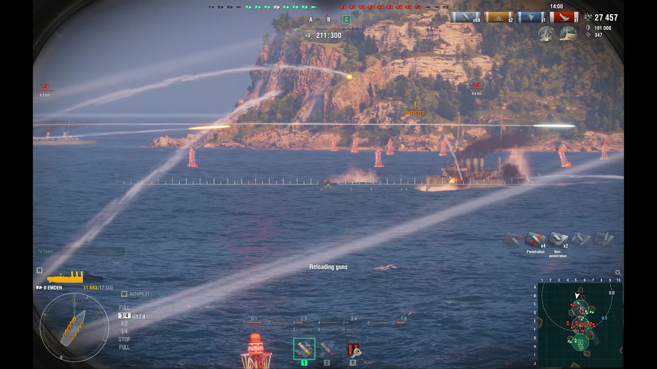 6 Ships Destroy World Of Warships