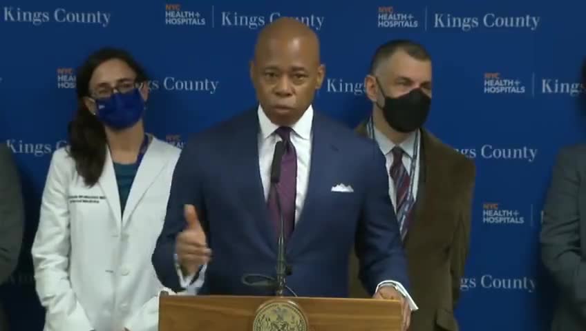 New York mayor Eric Adams: “I’ve got to get New Yorkers to eat a plant-based centered life.”