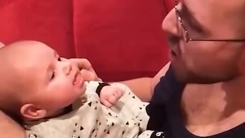 What Happens when Baby Play With Daddy