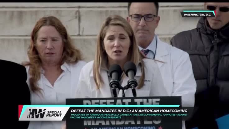 Defeat the Mandates, DC- Doctors Speak Out Against Covid Restrictions, Vaccines and Censorship