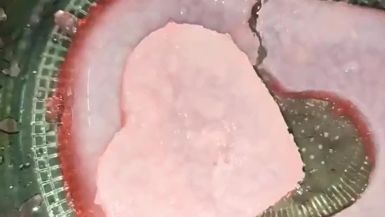 Heart Shaped Jelly Cake