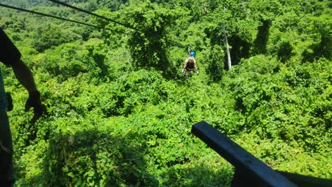 Cambodia ziplining