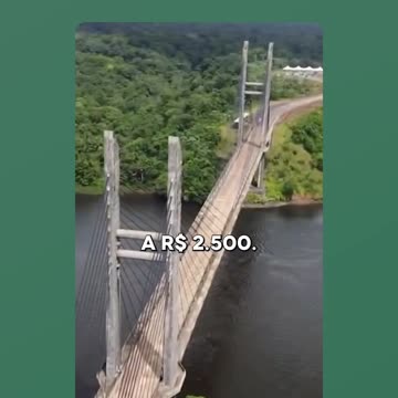 The 236 million reais bridge that no one uses in Brazil