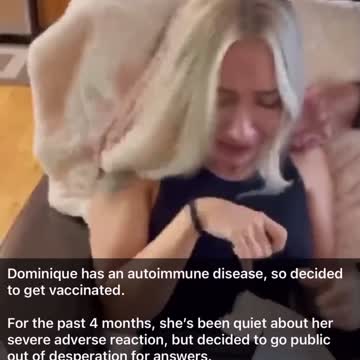 Dominique decided to get JABBED