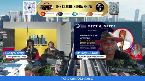 The Blaque Surga Show- Tony Bown- Southern CC Project joins us