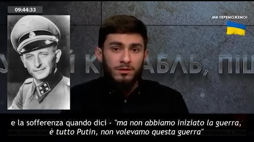 Giornalista ucraino: adotteremo la dottrina Eichmann.