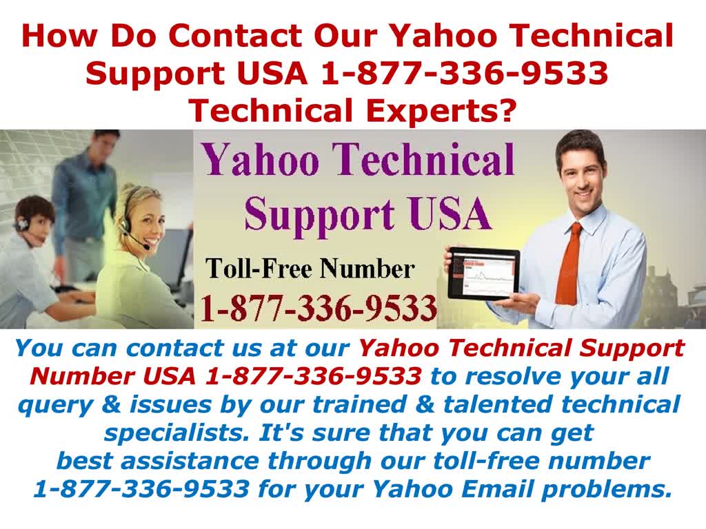 Yahoo Technical Customer Support Number USA 1-877-336-9533