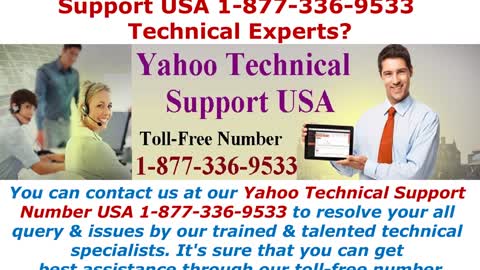 Yahoo Technical Customer Support Number USA 1-877-336-9533