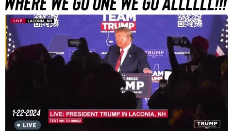 Man in the crowd yells: WHERE WE GO ONE WE GO ALLLLL!!!