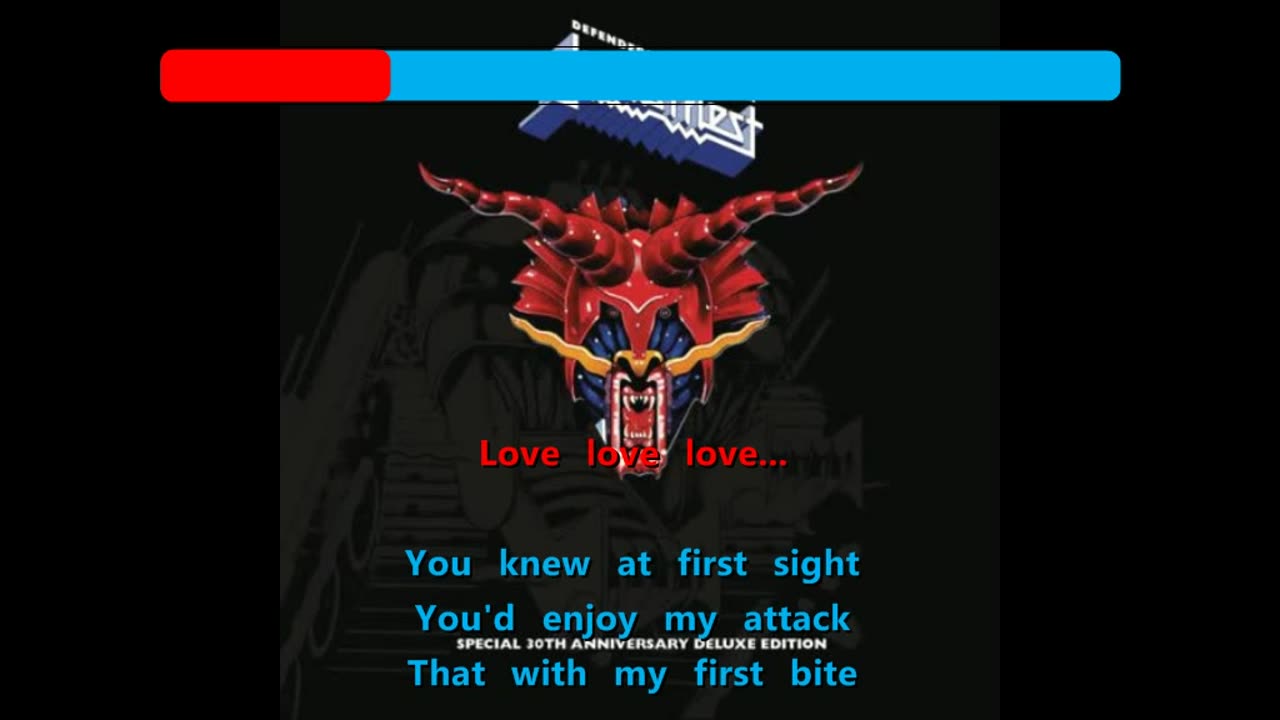 Judas Priest - Love Bites {karaoke excites you}