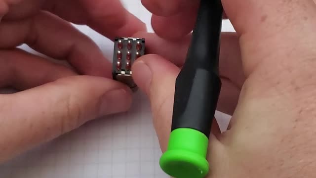 Inside a gutiar pedal footswitch (3PDT)