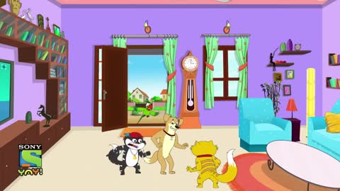 ഹണിയുടെ കരാട്ടെ പരിശീലനം - Honey Bunny Ka Jholmaal - Full Episode in Malayalam - Videos for kids_p7