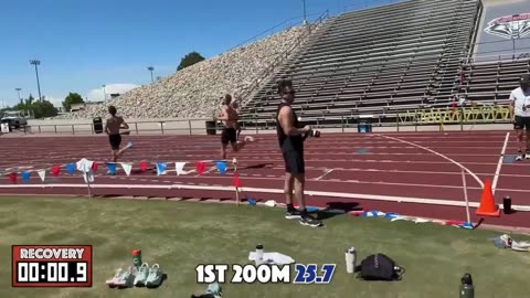 Josh Kerr Workout Prior to Setting the British Mile Record