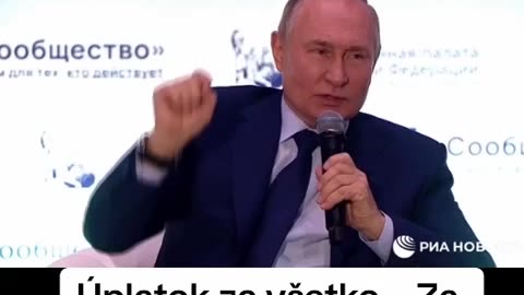 V. V. Putin o korupcii na Ukrajine