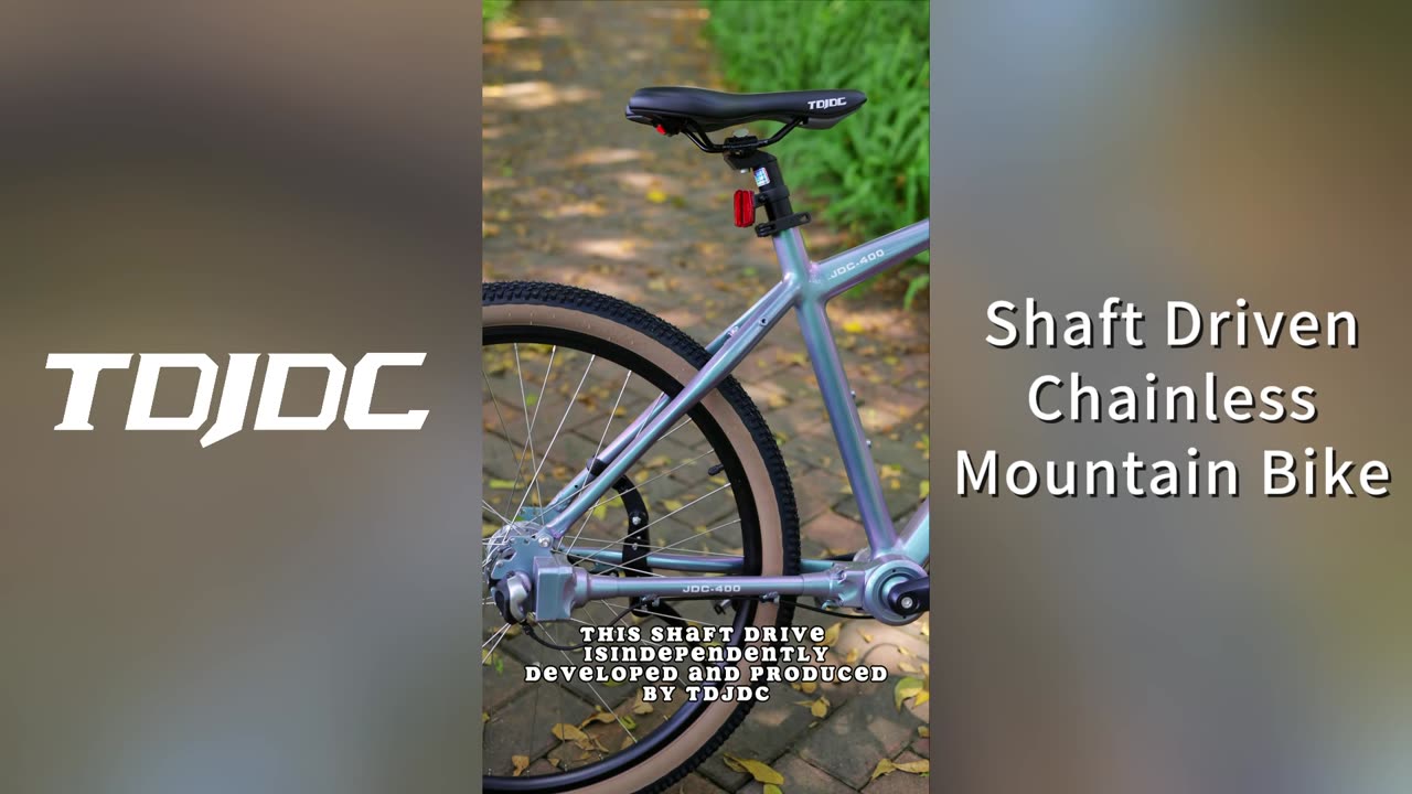 Enjoy the riding time~ shaft driven chainless bicycle without chain mountain bike