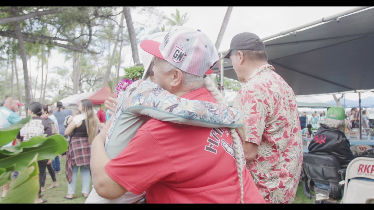 Amazing Celebration of Life for Al Momoa at Pokai Bay, Wai'anae January 27, 2024 w/ Ocean & Drone Footage & Music