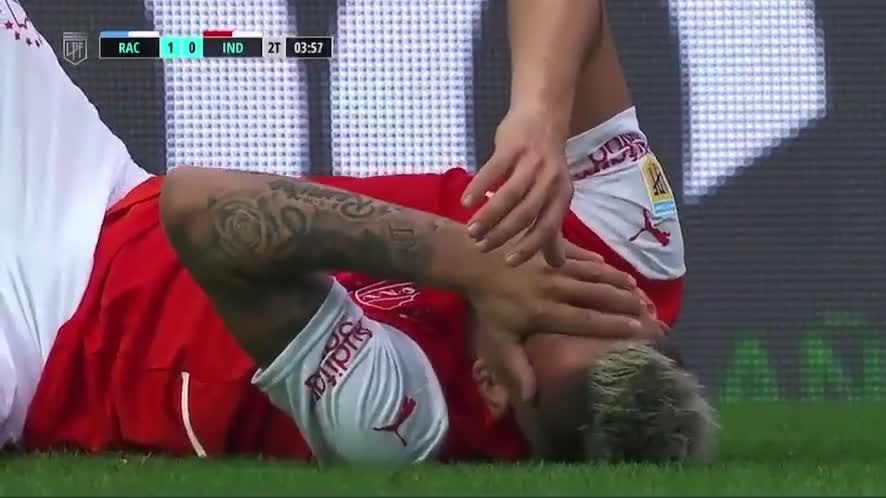 South American Soccer Player Hit By Fish Thrown By Opposing Fan