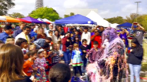 Fr. Charlie Gets Covered in Silly String