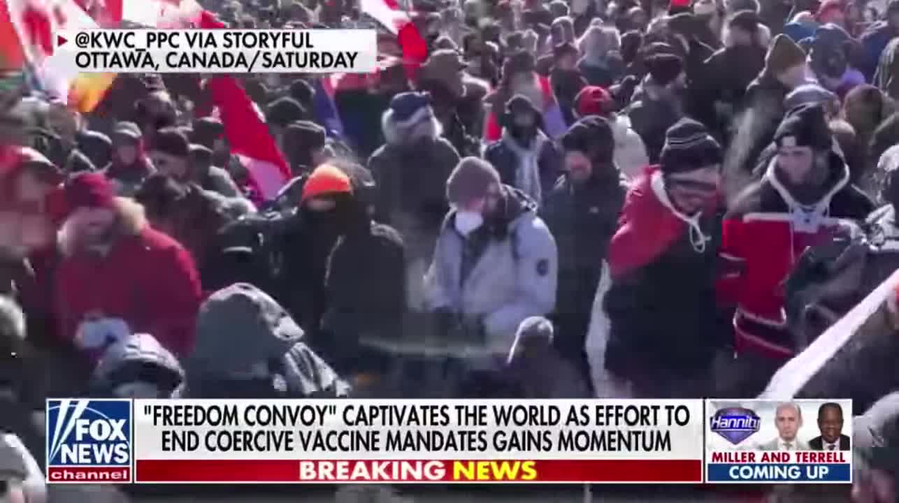 Hannity Interviews Truckers Organizing U.S. Freedom Convoy.