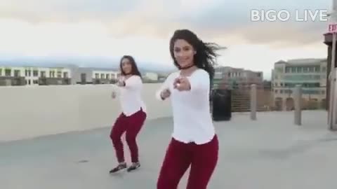 - Short video Big fun two dancing girl