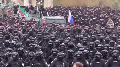 10,000 Chechen security forces are preparing to be sent to Ukraine in Grozny