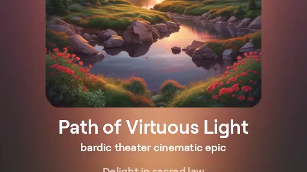 Path of Virtuous Light (Psalms 1: 1-3)