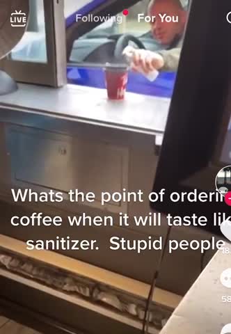 When ordering coffee in 2021!