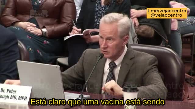 Dr. Peter McCullough - Testemunho em um Senado Estadual - Salvem as Crianças!