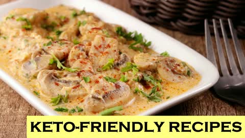 Keto Mushroom Stroganoff