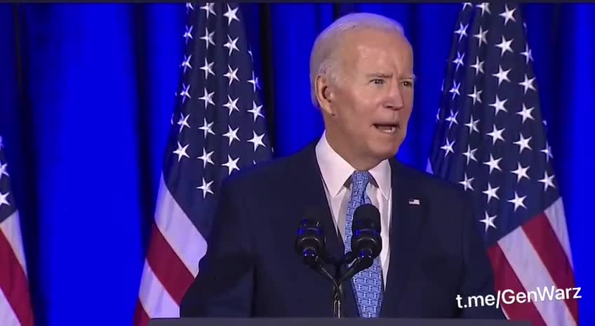 Biden says it’s not about who gets to vote, “it’s about WHO GETS TO COUNT the vote.”