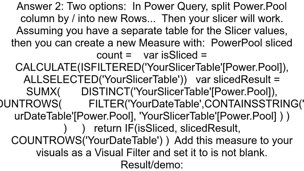 How to create a filter in power BI to filter rows from a table if the particular column contains ce