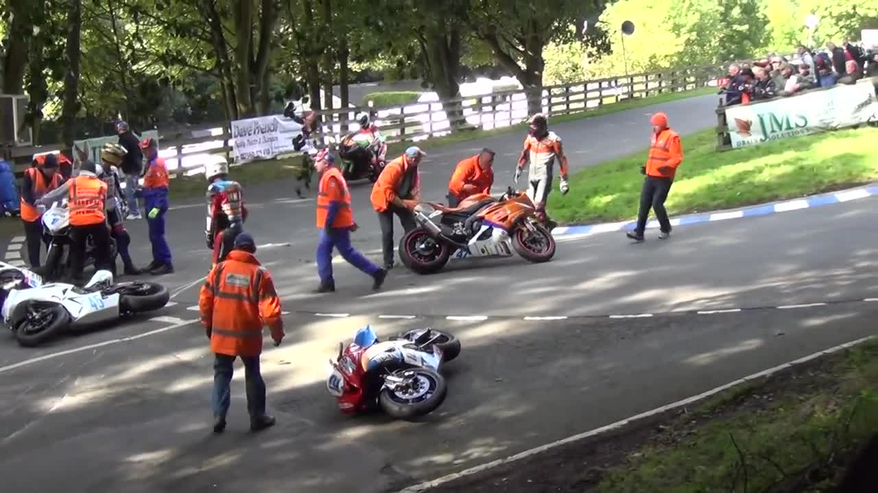 Motorcycle Crash Olivers Mount