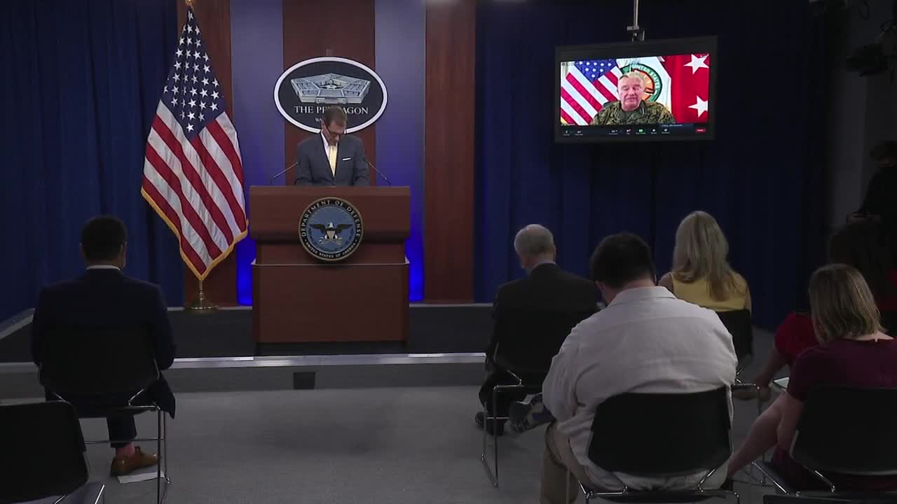 U.S. General Kenneth McKenzie gave a stunning update on the evacuation