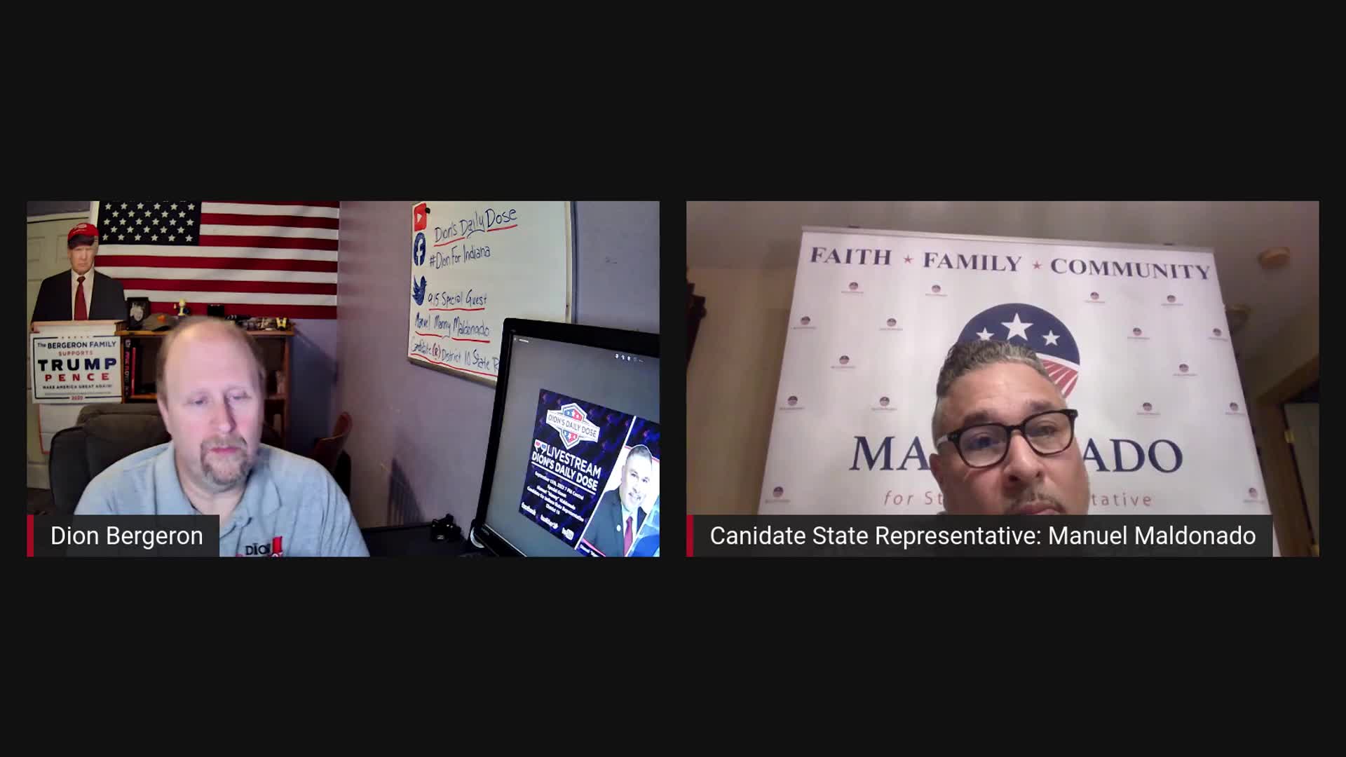 DDD 9.15.22 Guest: Manuel Manny Maldonado- Candidate for Indiana State Representative District 10