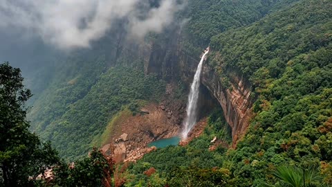 Nohkalikai falls, Cherapunji, Meghalaya