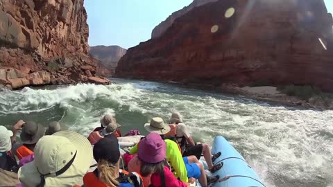 Grand Canyon Rafting Trip Day 1