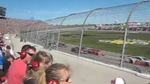 Green Flag At Kansas Speedway