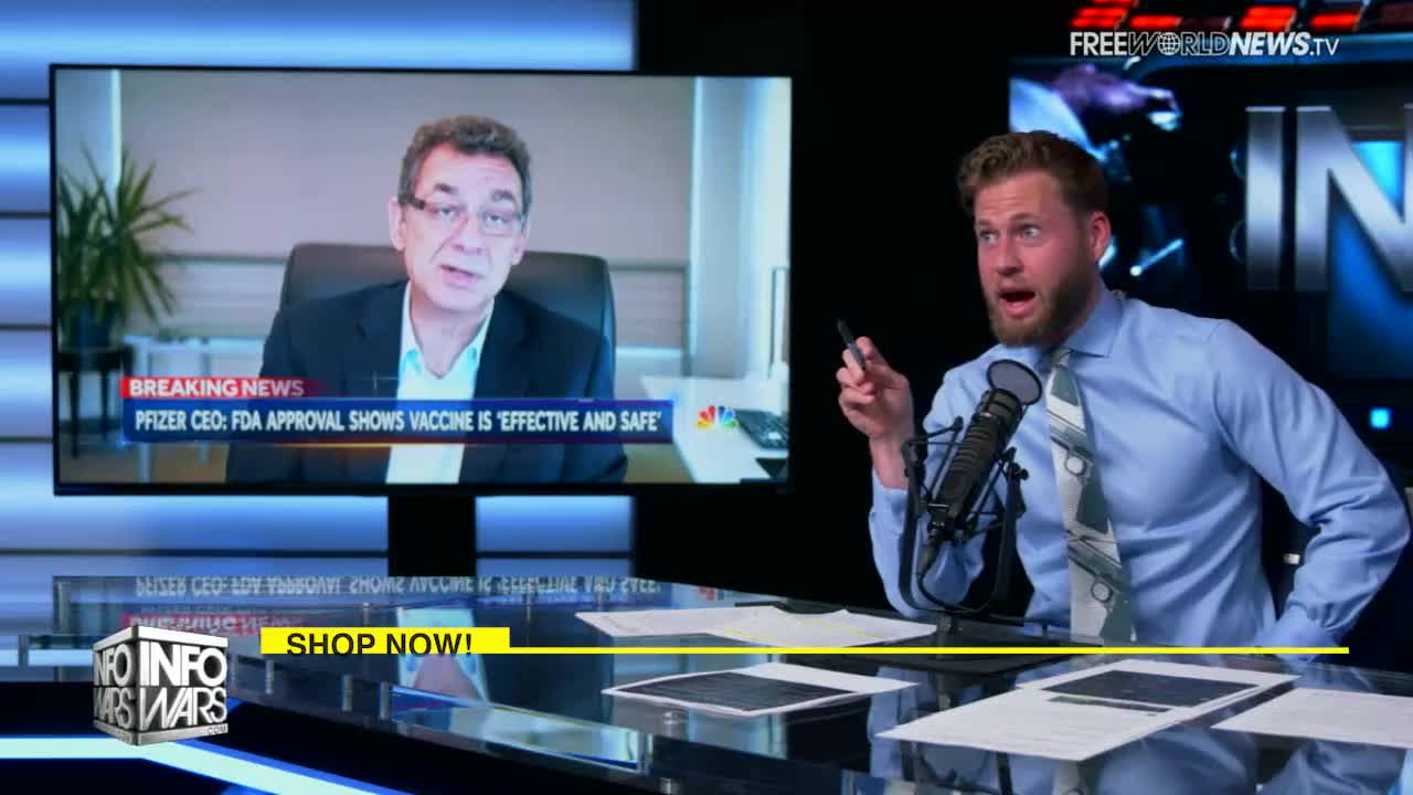 CEO Of Pfizer Does The Weirdest Thing You’ve Ever Seen