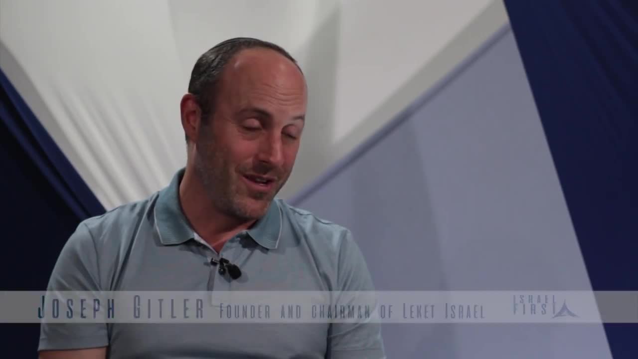 Israel First TV Programme 42 - Rescuing Healthy Food For Israel's Needy - Joseph Gitler