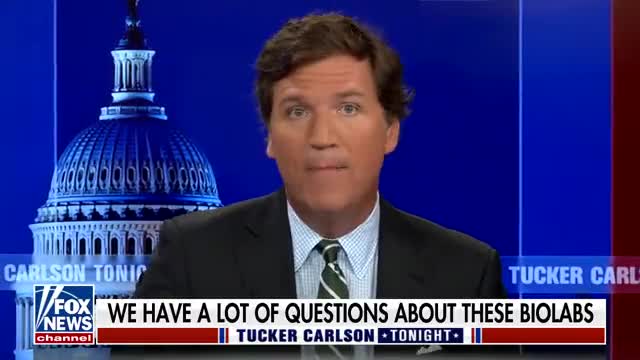 Tucker Carlson questions the bio lab in Ulkraine