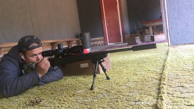 Tikka T1x 22LR Ft. Arken Optics at 204M